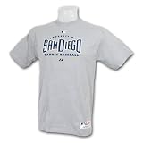 San Diego Padres Authentic Road Property Heavyweight T-Shirt