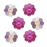 Swarovski Crystal #3700 10mm Flower Margarita Beads