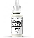 Vallejo White Model Color 1 Paint, 17ml