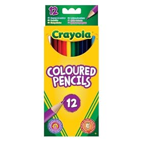 Crayola - 12 Coloured Pencils