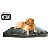 XXLarge 55"X37" Memory Mix Micro Cushion Foam Dog Pet Bed Pillow with Water resist internal case & Durable Canvas zipper Cover