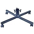2-Way Rolling Artificial Christmas Tree Stand - Holds Trees up to 15 Feet Tall