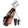 Hipfly Junior Set For Boys And Girls Age 9 - 12 Years Includes Driver, Hybrid, #6/7 And #9/Pw Irons, Putter, And Stand Bag (Left Handed)