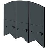 Emsco Group 2020 Choppers Poly Pound In Lawn Edging Black 120-Feet Total Length