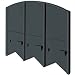 Emsco Group 2020 Choppers Poly Pound In Lawn Edging Black 20 Foot (Pack of 6)