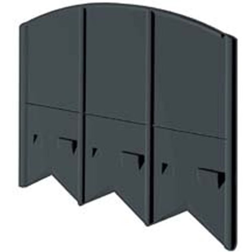 Emsco Group 2020 Choppers Poly Pound In <u>Lawn Edging</u> Black 120-Feet Total Length