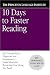 Book cover of 10 Days to Faster Reading.