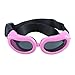 SODIAL(R) Pink Framed Pet Puppy Dog UV Protection Goggles Sunglasses Eyewear XS