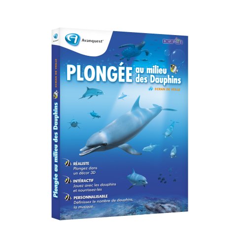 Plong�e au milieu des Dauphins
