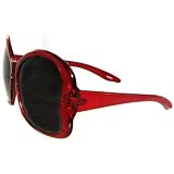 Butterfly Shaped Big Lense Sunglasses, Transparent