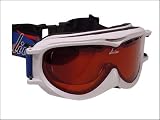 Divine FROST Snow Goggles - Shiny Glass Frame/Silver Flash Smoke Lens