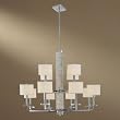 Minka Cashelmara 12 Lt Chrome/Shell Chandelier 4249-77