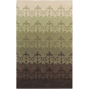 Surya Seventeen Magazine Luxe 2-Feet by 3-Feet Hand Tufted Rug by 