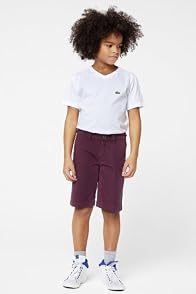 Boy's Fine Stripe Cotton Bermuda Short