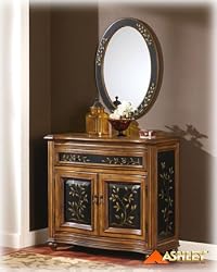 Wandering Vines Oval Mirror By Ashley Furniture