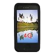 Premium Soft Silicone Gel Skin for Apple iPhone4, 4th Generation, 4th Gen, Black