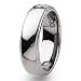Grooved Edge Polished Tungsten Carbide Ring (7.0 mm) - Sizes 7-13