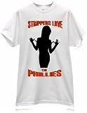 STRIPPERS LOVE HEART PHILLIES USA BASEBALL PRIDE FAN T SHIRT jersey