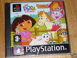 Dora the Explorer Barnyard Buddies Playstation Game