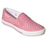 Girls' Converse One Star Skidgrip Slip-Ons - Pink Heart Print