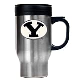 Brigham Young Cougars 16-Ounce Stainless Steel Travel Mug
