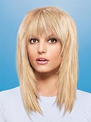 Fringe Human Hair Extension by Jessica Simpson hairdo
