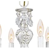 Crystorama Sutton Collection White 15 High Chandelier