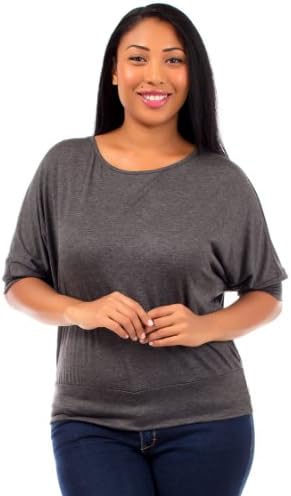 Haute 18 Plus Size Wide Sleeve Top
