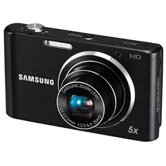 Samsung ST77 Digitalkamera (16 Megapixel, 5-fach opt. Zoom, 7,6 cm (3 Zoll) Display, bildstabilisiert, nur micro-SD) schwarz