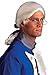 Forum Novelties Men's Historical Colonial White Costume Wig