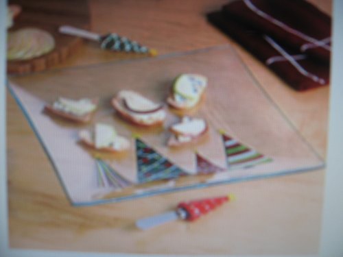 The Pampered Chef Holiday Serving Plate