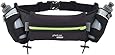 Photive HY-5 Hydration Running Belt. Includes Two 6-oz BPA-Free Leak-Proof Water Bottles