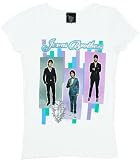 TS301 Jonas Brothers Stripes Group Glitter Girls T-Shirt