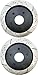 Prime Choice Auto Parts PR63008LR Performance Drilled and Slotted Brake Rotor Pair for Rear