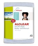 Alclear 950003i Ultra-Microfaser Displaytuch – Zubehör für Apple iPhone, iPod, iPad – 19 x 14 cm weiß
