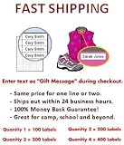 Iron-On Labels - Personalized With Your Name!