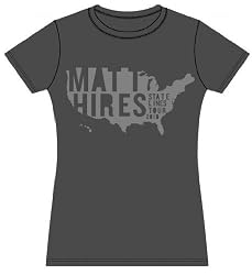 Matt Hires - Women's Statelines T-shirt