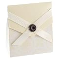 Club Wedd® Tent Favor Box 50-pk. - Ivory/ White