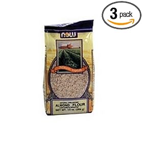 Now Foods Almond Flour, 10 Ounces (Pack of 3)