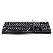 Logitech Products - Logitech - K120 Ergonomic Desktop Keyboard, USB, Black - Sold As 1 Each - Comfortable, quiet typing. - Spill-resistant design. - Easy-to-read keys. - Adjustable tilt legs. -