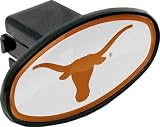 Texas Longhorns Domed Plastic Hitch Cover with Integrated Hitch Pin