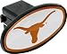 Texas Longhorns Domed Plastic Hitch Cover with Integrated Hitch Pin