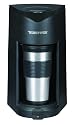 Toastess TFC-25T Silhouette 800-Watt Personal-Size Coffeemaker with Stainless-Steel Travel Mug