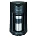 Toastess TFC-25T Silhouette 800-Watt Personal-Size Coffeemaker with Stainless-Steel Travel Mug