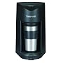 Toastess TFC-25T Silhouette 800-Watt Personal-Size Coffeemaker with Stainless-Steel Travel Mug