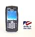 Leather Pro, Blackberry Pearl 8100 8120 8130 Leather Fitted Case with Ratcheting Clip