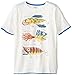 Hatley Little Boys' Boys Graphic Tee Fishing Lures