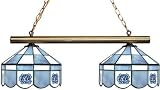 NCAA North Carolina Tar Heels 2-Light Executive Game Table Lamp