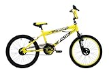 Flite Boy's Punisher 2 Freestyle BMX Bike - Yellow/Black (20 inches)
