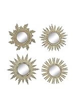 Oriental Feelings Set Espejo de Pared 4 Uds.